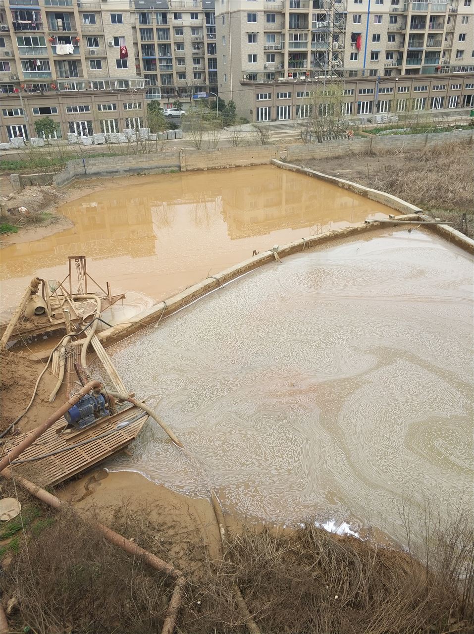 余江沉淀池淤泥清理-厂区废水池淤泥清淤